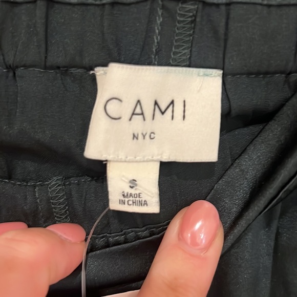 Cami New York green silk cargo pant size s NWT - Picture 3 of 6